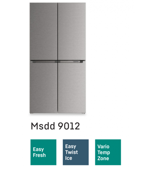 利勃海尔 四门冰箱Msdd 9012 Easy Fresh 扭扭冰